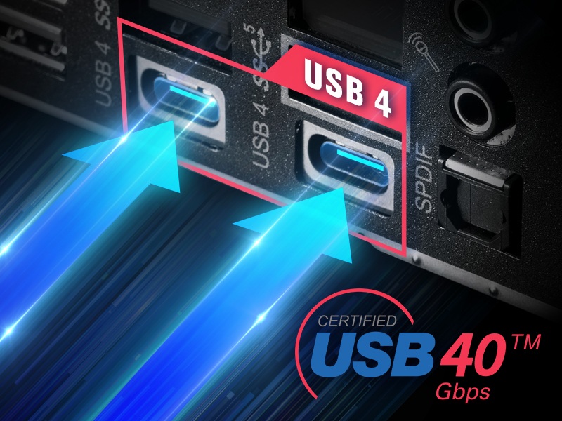 Enhanced USB4 Type-C